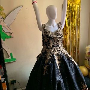 quinceañera and wedding dress